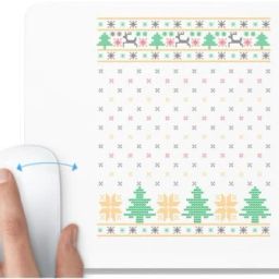 UDNAG White Mousepad 'Illustration | Template 31' for Computer / PC / Laptop [230 x 200 x 5mm] Non Slip Base Mousepad-image-74
