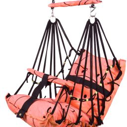 Baby New Cotton Swing For 1-6 Year Kids With Safety Belt (Peach)-19