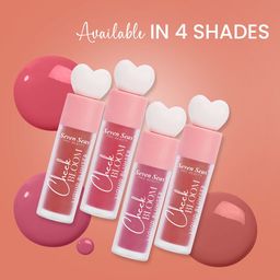 Seven Seas Set Of 2 Cheek Bloom Liquid Blusher And Lip Gloss- 5 g Each- 01 & 03 image 2