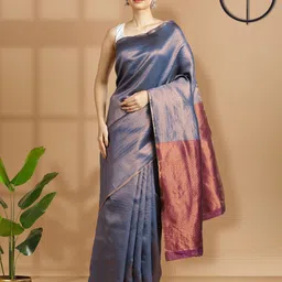 Kalyan Silks Woven Design Zari Saree-33
