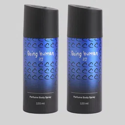 Being Human Set of 2 27 Long Lasting Perfumed Body Spray - 120 ml Each-image-46