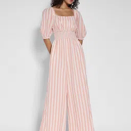 AMERICAN EAGLE OUTFITTERS Striped Basic Jumpsuit-picture-51