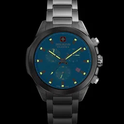 SWISS MILITARY HANOWA Men Dial & Stainless Steel Bracelet Style Straps Analogue Chronograph Watch-picture-54