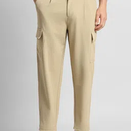 SIMON CARTER LONDON Men Classic Pleated Cargo Trouser-image-21