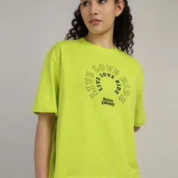 Royal Enfield Women Typography T-shirt-image-37