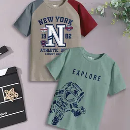 BAESD Boys 2 Pure Cotton T-shirt-image-69