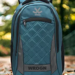 WROGN Unisex Geometric Backpack with Reflective Strip-64