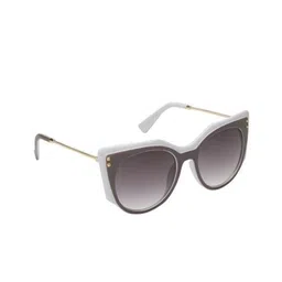 Garry Gobbs Women Butterfly Sunglasses With UV Protected Lens SG-LT-CH-185-32-WHITE-50