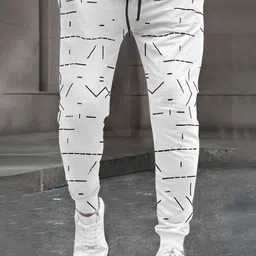 TRIPR Men Printed Mid Rise Joggers-image-18