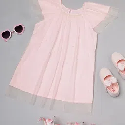 ZACKBEE Net A-Line Dress-image-27