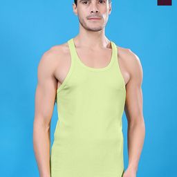 Friskers Pack Of 2 Pure Cotton Round Neck Gym Vests 290525CA-16-33-image-92