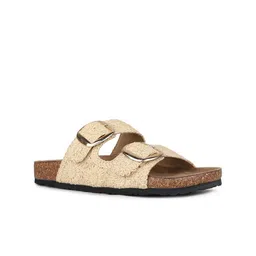 Inc 5 Women Woven Design Open Toe Flats-38