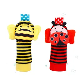 Baby Moo Infants Pack Of 2 Striped Ankle Length Socks image 2