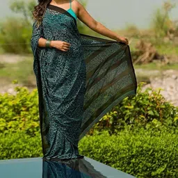 Moda Rapido Poly Georgette Saree-picture-1