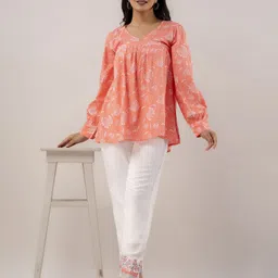 Shedika Floral Print Top-image-4