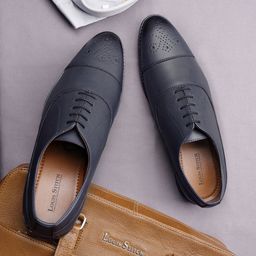 LOUIS STITCH Men Leatherette Derby Formal Shoes-image-78