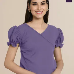 Mast & Harbour Women Solid Regular Top Pack of 2-image-53