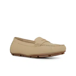 Inc 5 Women Beige Casual Solid Round Toe Loafer Mules-image-9