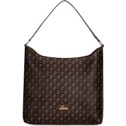 Lavie Printed Structured Hobo Bag with Quilted-11