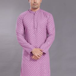 PulseIQ Men Cotton Thread Work Kurta-picture-35