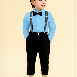 kilimoli Kids-Boys Blue Clothing Set-image-86