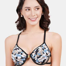 Amour Secret Abstract Bra Full Coverage Underwired Lightly Padded image 1