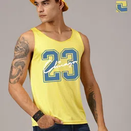 Rodzen Pack Of 2 Printed Round Neck Sleeveless Basic Innerwear Vests-image-99