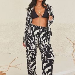 Urban Suburban Women Self Design Relaxed Straight Leg Loose Fit High-Rise Trousers-image-70