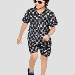 Club96 Kids-Boys Black Clothing Set-image-106
