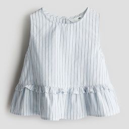 H&M Cotton Peplum Top-image-80