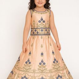 BAESD Girls Embellished A-Line Maxi Dress-image-79