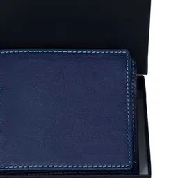 TEMIER Men Canvas Two Fold Wallet image 5