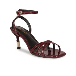 STARTOES Embellished Party Block Sandals-35