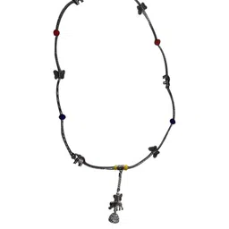 gurjari jewellers Women Black Charm Beads Bracelet-image-4