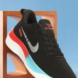 Blacktown Men Mesh Running Non-Marking Shoes-image-13