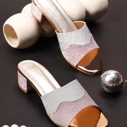 CORSICA Textured Block Sandals-12
