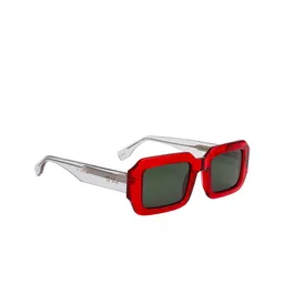 Ted Smith Unisex Square Sunglasses with Polarised Lens image 5