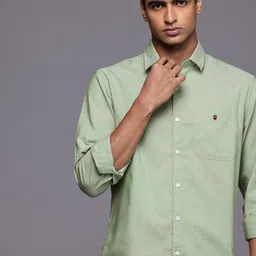 Louis Philippe Sport Slim Fit Pure Cotton Casual Shirt-picture-11