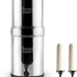 Water Purifier, 12-Litre Storage 304-Grade Stainless with 7 inch Candles 2 Pcs Solid Filter Cartridge-image-11