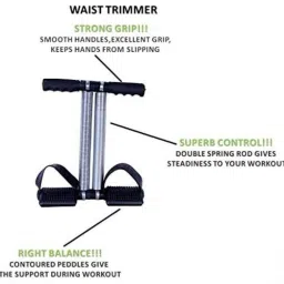 easyshop Double Spring Multipurpose Tummy Trimmer-Ab Exerciser For Unisex Ab Exerciser Ab Exerciser image 2
