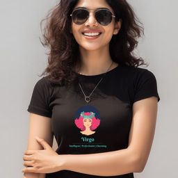 Storeily Humour and Comic Printed Round Neck Cotton Slim Fit T-shirt-image-77