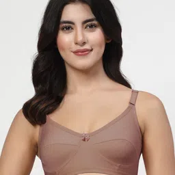 LILY Solid Full Coverage Non Padded Non-Wired Regular Everyday Bra image 5