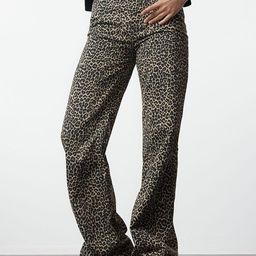 Trendyol Women Printed Clean Look Jeans-picture-1
