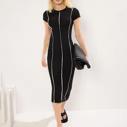 Trendyol Bodycon Midi Dress-image-75