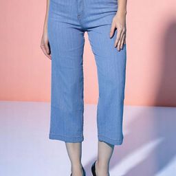 GUTI Women Flared High-Rise Clean Look Stretchable Jeans-image-76