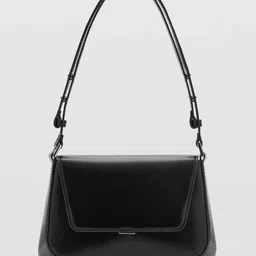 MANGO Structured Shoulder Bag-4