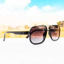 UV Protection Retro Square Sunglasses (Free Size)-image-77