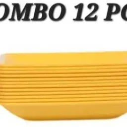 PLATE YELLOW Chip & Dip Tray-image-39