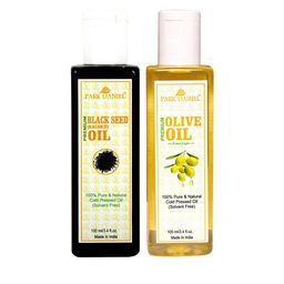 Park Daniel Set Of 2 Black Seed Oil & Olive Oil For Hair & Skin - 100 ml Each-18