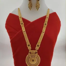 niva fashion Gold-Plated Brass Jewellery Set-22